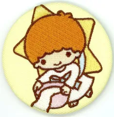 【中古】バッジ・ビンズ B.キキ 「リトルツインスターズ トレーディング刺繍缶バッジ」