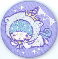 【中古】バッジ・ビンズ C.キキ 「リトルツインスターズ トレーディング刺繍缶バッジ」