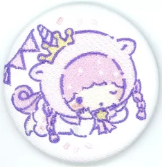 【中古】バッジ・ビンズ C.ララ 「リトルツインスターズ トレーディング刺繍缶バッジ」