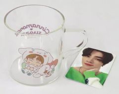 韓国] EDIYACOFFEE ピョンウソク グラス マグカップ 1点 - メルカリ
