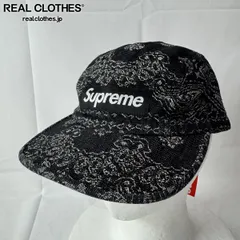 【未使用】Supreme/シュプリーム【25SS】Bandana Jacquard Denim Camp Cap/バンダナ ジャカード デニム キャンプキャップ 帽子