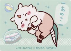 新品★ちいかわ【ハチワレ】くら寿司★討伐成功！報酬袋うどん★オリジナルカード 新品☆ちいかわ【あのこ】くら寿司☆討伐成功！報酬袋うどん