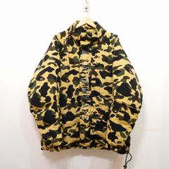 激レア a bathing ape シャーク 木村拓哉迷彩柄ダウンジャケットXL