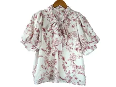 k05250827066　MISCH MASCH　Mサイズ　白×ピンク　　トップス　その他トップス　春夏