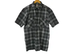 k05250827031　Dickies　Mサイズ　チャコールグレー×黒　　トップス　半袖シャツ　春夏