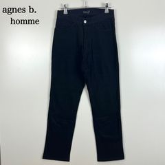 フランス製 agnes b. homme スラックス パンツ レア - メルカリ