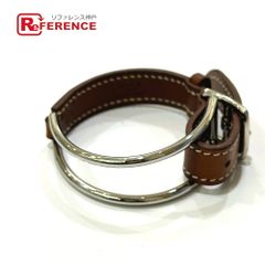 HERMES エルメス ヴィンテージ レザーベルト ブラウン J刻印 