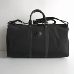 【美品】HUNTINGWORLD × Mercedes-Benz【2WAY ボストン バッグ】ブラック ショルダー ハンティングワールド  s2602135