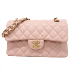 ★SALE【6bc3789】シャネル ショルダーバッグ マトラッセ キャビアスキン ピンク シャンパンゴールド金具【中古】レディース