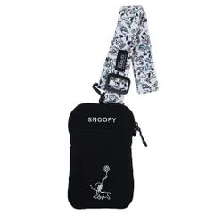 スヌーピー スマホポーチ マルチショルダーバッグ 75周年 ピーナッツ アートウエルド ミニショルダー 多機能小物入れ キャラクター グッズ 
