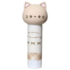 おててコレクション Otete Collection 糊 マスコット付きスティックのり マイパステルメモリー ねこ クーリア 新学期準備文具 小学生 中学生 高校生 グッズ 