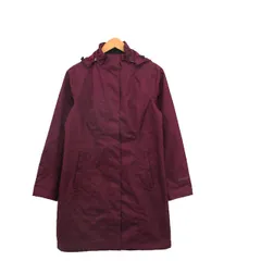 エディーバウアー EDDIE BAUER マウンテンパーカー ロング フード シンプル PS パープル 紫 /KT1