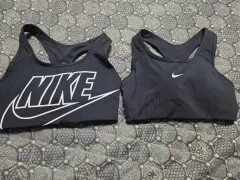 レディース M) 2個 NIKE スポーツブラ トップス NIKE スウッシュ フューチュラ パッド