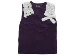 k03250728097　TORIDORY　130サイズ　Purple　　トップス　ノースリーブ　春夏