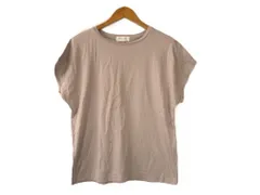 k03250728068　OPAQUE.CLIP　Sサイズ　ピンクベージュ　　トップス　半袖Tシャツ　春夏