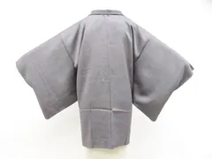 【一輝堂】羽織 紐付き 正絹 身丈79cm 裄丈63cm 26z02-914