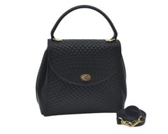 GUCCI グッチ ショルダークロスボディーバッグ GGキャンバス レザー