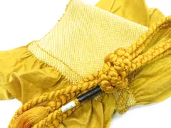 【一輝堂】和装小物 帯締め帯揚げセット 帯締 帯揚げ 中抜き 手組紐 26w02-2254