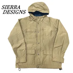 【美品】Sierra Designs シエラデザイン【USA製 60/40クロス マウンテンパーカー】L BEG/ベージュ