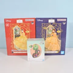 [大清水30-1-0305fc]ディズニー 一番くじ フィギュア 3点 セット売り