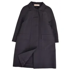 極美品 マルニ MARNI コート ステンカラーコート バルマカーンコート 無地のサムネイル