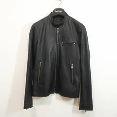 PS PAUL SMITH 本革 シングルライダースジャケットメンズS Paul Smith（ポールスミス）の「PS Paul Smith Leather Biker Jacket