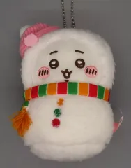 【中古】ぬいぐるみマスコット・ぬいぐるみバッジ ちいかわ マスコット 「エニマイくじ ちいかわ なんか小さくてかわいいやつ ゆきだるまになっちゃった!」 E賞