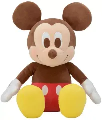 【中古】ぬいぐるみ ミッキーマウス 赤いほっぺ Lぬいぐるみ 「ディズニー」