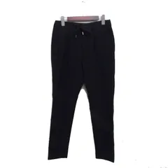 5351プールオム 5351 POUR LES HOMMES シルク混 テーパード パンツ タック ウール 44 ブラック 黒 /FT31のサムネイル