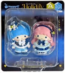 【中古】トレーディングフィギュア リトルツインスターズ 「Happyくじ Sanrio characters Holiday Collection」 フィギュア賞