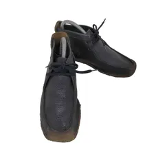 クラークス Clarks WALLABEES レザーブーツ レディース  6 1/2