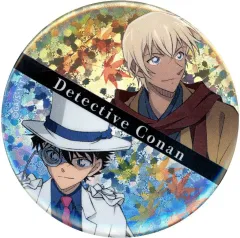 【中古】バッジ・ピンズ 安室透＆怪盗キッド 「名探偵コナン トレーディングスパークル缶バッジ 秋の華和装」 アニメイトガールズフェスティバル2025グッズ