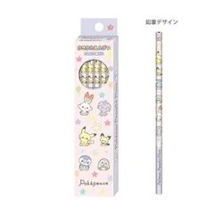 鉛筆１２本入り 2B ポケモン キュート柄 ポケピース 418986  六角軸 【st4127】