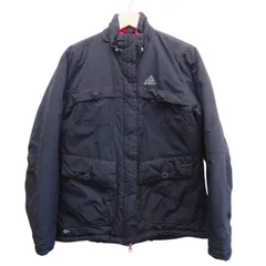 adidas アディダス レディースフルジップジャケット サイズL 黒 ポリエステル スポーツウェア 古着