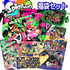 福袋 2025 スプラトゥーン バック タオル ウォレット ランチクロス キッズ グッズ