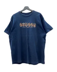 ステューシー STUSSY 90s Graphic Logo Tee グラフィック ロゴ Tシャツ クルーネック 紺タグ oldstussy USA製 半袖 紺 Tシャツ プリント ネイビー XLサイズ 104MT-2824