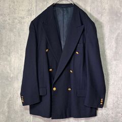 美品✨ブルックスブラザーズ テーラード 紺ブレ ダブル 大きいサイズ