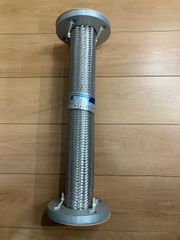 【新品未使用品】クロームメッキ　ジャバラエキパイ　V-Twin ２本 ラスト1品⭐︎【新品未使用品】クロームメッキ ジャバラエキパイ V