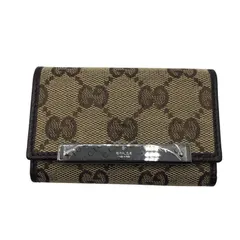 グッチ GUCCI GGキャンバス6連キーケース 127048 GGキャンバス ユニセックス キーケース