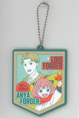 【中古】キーホルダー アーニャ・フォージャー＆ロイド・フォージャー(キーホルダー) ラバーコレクション 「一番くじ SPY×FAMILY -Get ready to have fun!-」 H賞