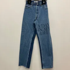 AP192　Diagram　ダイアグラム　 GRACE CONTINENTAL　グレースコンチネンタル　 リメイクデニム2　ブルー　青　英字　カジュアル　 タグ付き　レディースのサムネイル