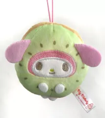 【中古】ぬいぐるみマスコット・バッジ マイメロディ フルーツきぐるみマスコット～キウイ～ 「サンリオキャラクターズ」
