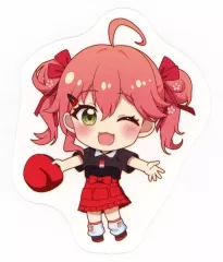 【中古】グッズセット さくらみこ(店員服姿/デフォルメ) ピック 「バーチャルYouTuber ホロライブ さくらみこ×スシロー」 対象メニュー注文特典