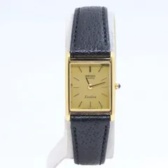 ITR8REM3OKUO SEIKO セイコー エクセリーヌ 8420-5540 GP/SS 革 QZ  シャンパン文字盤 腕時計 メンズ ウォッチのサムネイル