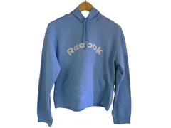 k05250723109　Reebok　Mサイズ　水色×白　　トップス　パーカー　秋冬