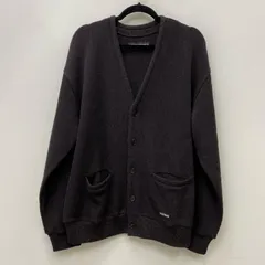 【加古川店】 中古 WACKOMARIA | ワコマリア カーディガン CLASSIC KNIT CARDIGAN 25SS-WMK-KN02 ブラック サイズ：L 【104】
