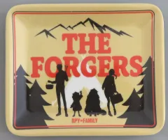 【中古】小物入れ・収納ケース フォージャー家(シルエット) ビジュアルトレー 「一番くじ SPY×FAMILY -Get ready to have fun!-」 E賞