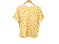 k05250723028　ブランド不明　フリーサイズ　黄×黒　　トップス　その他トップス　春夏