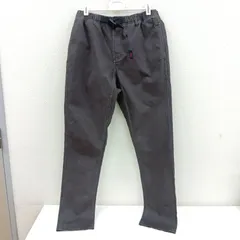 【USED】古着 GRAMICCI NN-PANTS TIGHT FIT グラミチ チャコールグレー S NNパンツ タイトフィット ストレッチ パンツ キャンプ アウトドア ユニセックス グラミチパンツ チノパン クライミングパンツ ボトムス8818-FDJ