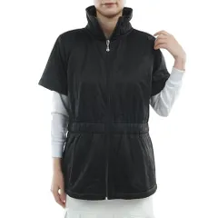 新品 [マリ・クレール] 半袖キルティングブルゾン レディース 735454 BKS